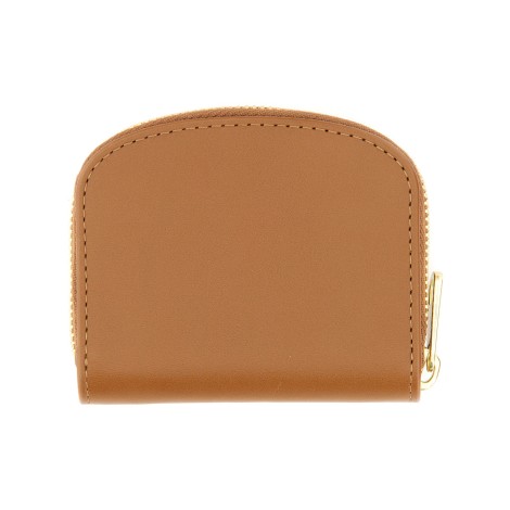 a.p.c. compact semi moons wallet