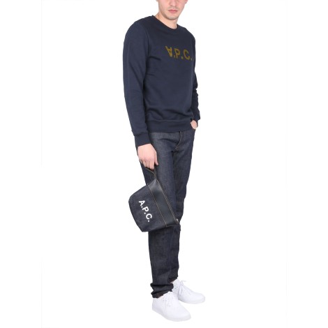 a.p.c. sweatshirt with v.p.c logo