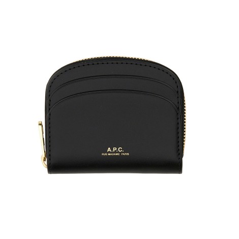 a.p.c. compact semi moons wallet