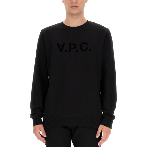 a.p.c. crewneck sweatshirt