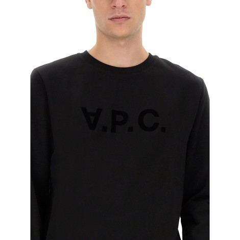 a.p.c. crewneck sweatshirt