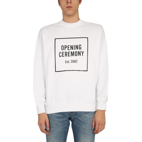 opening ceremony crew neck sweatshirt