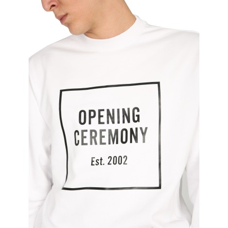 opening ceremony crew neck sweatshirt