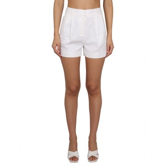 michael by michael kors linen blend shorts