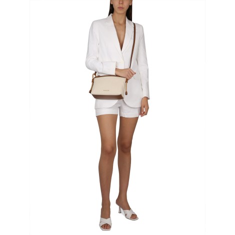 michael by michael kors linen blend shorts