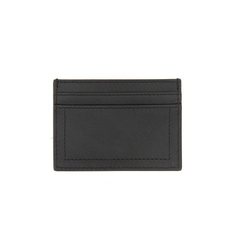 moschino leather card holder