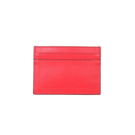 moschino leather card holder