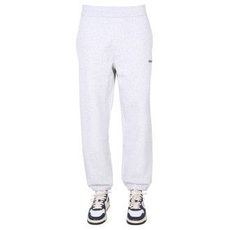 msgm jogging pants with logo