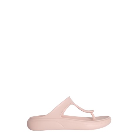 stuart weitzman stuflex t-strap slide sandals