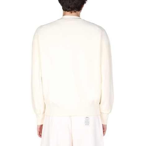 msgm micro logo sweatshirt 