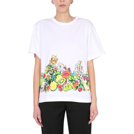 boutique moschino fruit print t-shirt