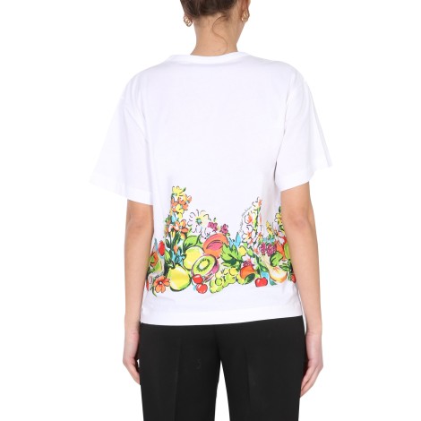 boutique moschino fruit print t-shirt