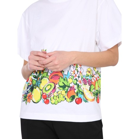 boutique moschino fruit print t-shirt