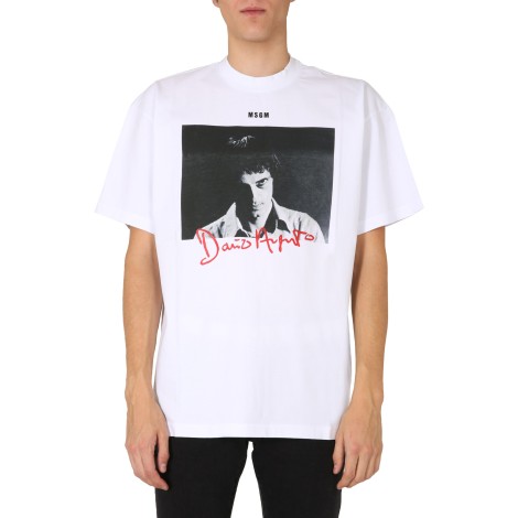 msgm crew neck t-shirt