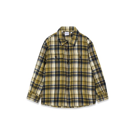 aspesi m/l plaid shirt