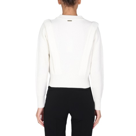 michael by michael kors cropped sweater