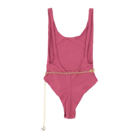 la reveche ekaterina one piece swimsuit with jewel belt