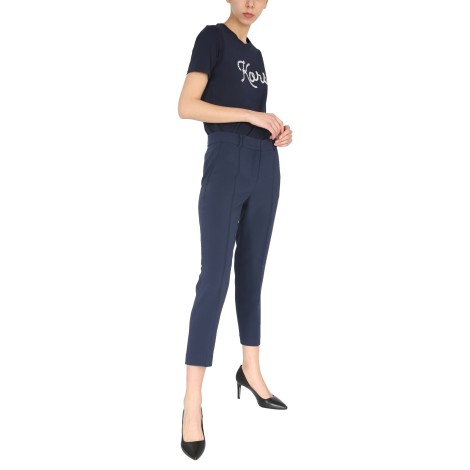 michael by michael kors slim fit trousers