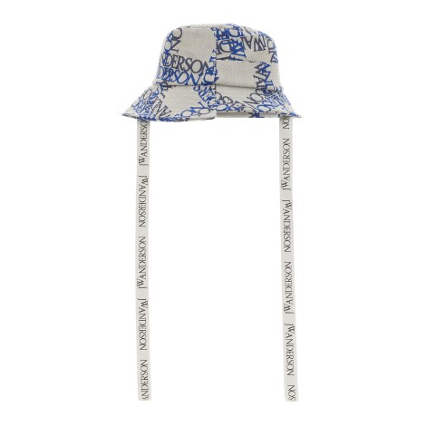 jw anderson asymmetrical bucket hat