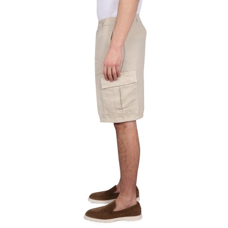 120% lino linen bermuda shorts