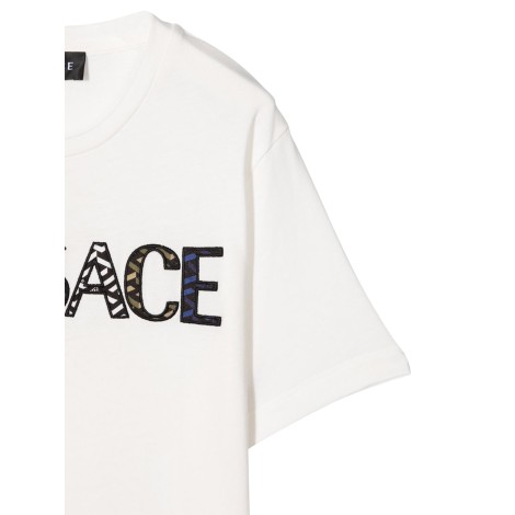 versace t-shirt jersey monogram + st. versace