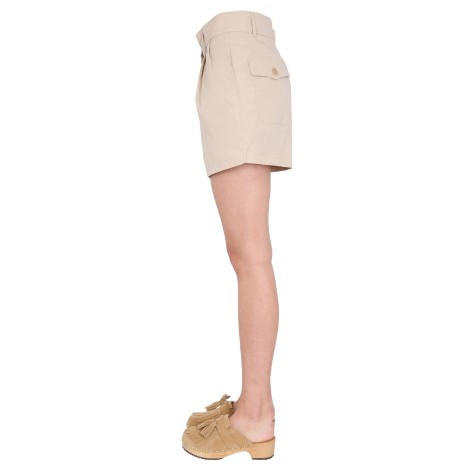 aspesi cotton shorts