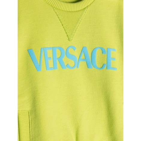 versace logo crewneck sweatshirt