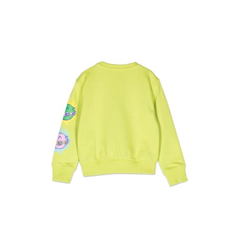 versace logo crewneck sweatshirt