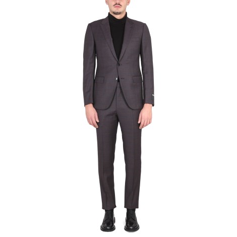 zegna slim fit dress