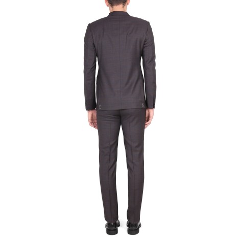 zegna slim fit dress