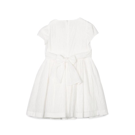 il gufo white m/short dress