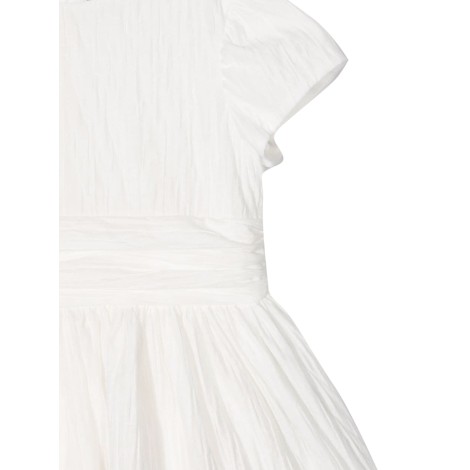 il gufo white m/short dress