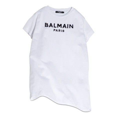 balmain dress with logo