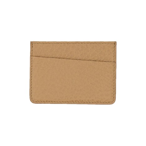 maison margiela leather card holder