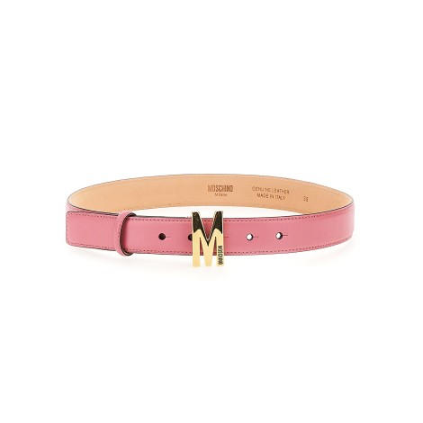 moschino logo belt m