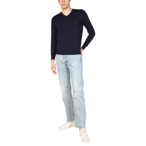 ballantyne v-neck sweater