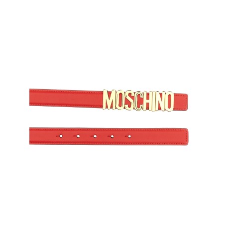 moschino belt with logo