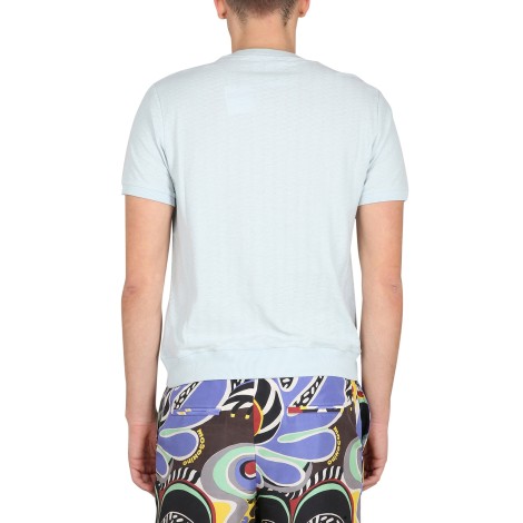 moschino hawaiian print t-shirt