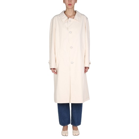 maison margiela single-breasted trench