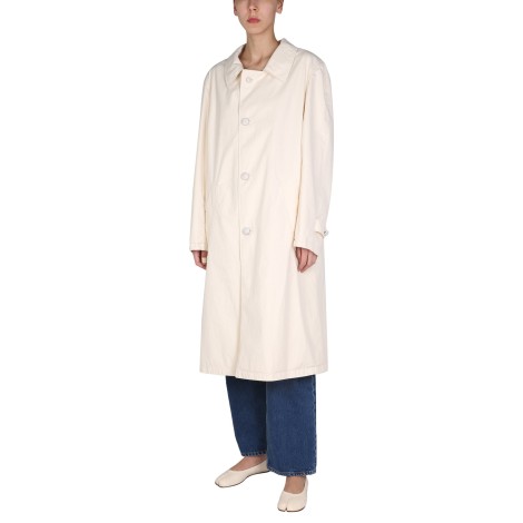 maison margiela single-breasted trench