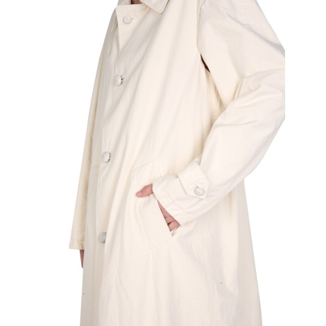 maison margiela single-breasted trench