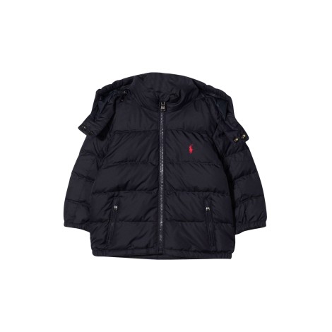 polo ralph lauren hooded bomber jacket