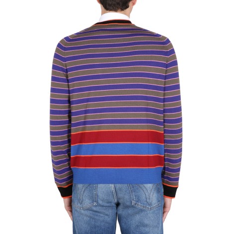 ps by paul smith jersey with stripe pattern