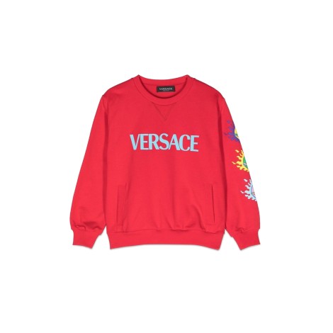 versace versace sun crewneck sweatshirt