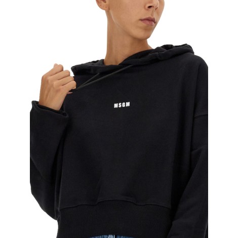 msgm sweatshirt with logo