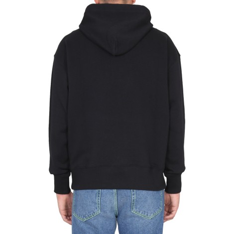 msgm sweatshirt with logo box