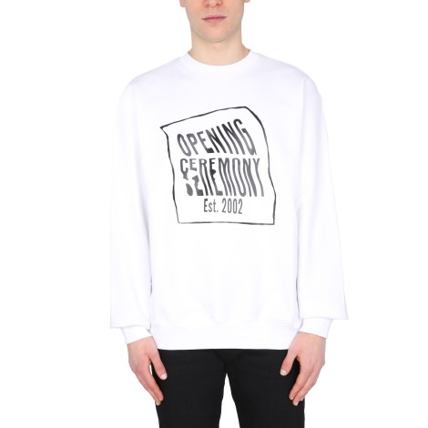 opening ceremony crew neck sweatshirt