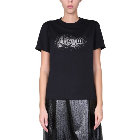 msgm crew neck t-shirt