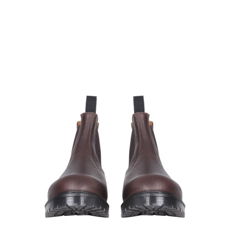 ymc x solovair leather boots