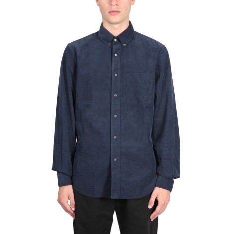 aspesi velvet shirt